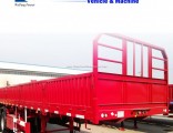 China Manufacture 2/3axle Side Wall Fence Cargo Trailer for Sale