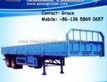 High Wall Semi Trailer, Bulk Cargo Semi Trailer, Side Board Semitrailer, Side Boards Flatbed Semi Tr