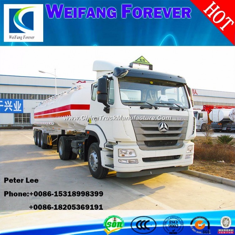 China Made New 3 Axle 33m3 Oil Tanker Trailer
