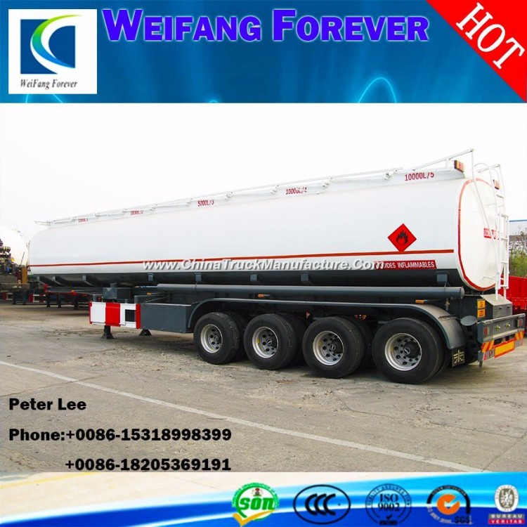 Lubricating Oil Tanker Semi Trailer with Good Product Quality