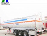Gooseneck 50 Cbm Capacity 3 Axles Fuel Tanker Semi-Trailer