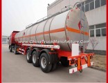 Factory Export Sell Tri Axle Aluminum Fuel Oil Tank Semi Trailer
