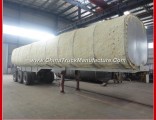 Tri-Axle High Bed Oil Fuel Transport Stainless Steel Tanker Semi Trailer