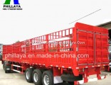 3 Axles Large Capacity Storehouse Type Draw Bar Trailer