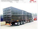 3 Axle Steel Van Cargo Semi Trailer