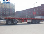 2018 40FT Flatbed Container Trailers/Platform Trailer for Sale