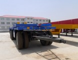 Utility Full Container Trailer, 30ton Flatbed Full Trailer