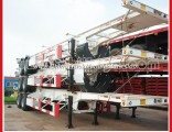 2-3 Axles 20-40FT Skeletal Container Chassis Semi Trailer