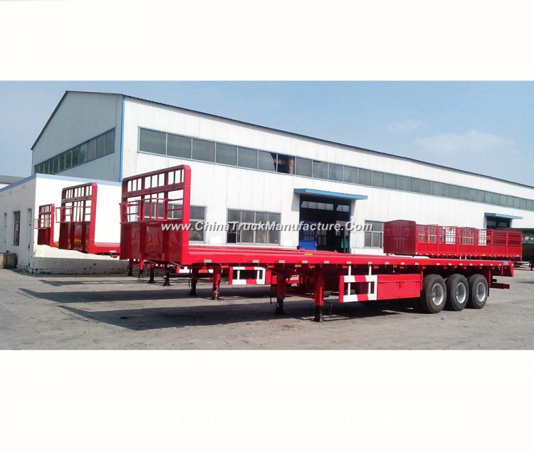 New Design 40FT Container Transport Flatbed Semi Trailer for Sale
