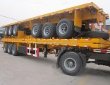 Transport One 40FT or Two 20FT Container Semi Trailer