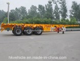 3axles Tri--Axles Shipping Container Transport 40FT Skeleton Trailer Price
