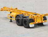 2 Axle 20FT 3 Axles 40FT Skeleton Trailer Container Trailer