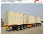 Heavy Duty Truck 50ton Capacity Container Trailer with Mechanical Suspension