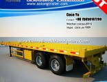 2/3 Axis 30ft Container Transporting Flat Deck Truck Trailer