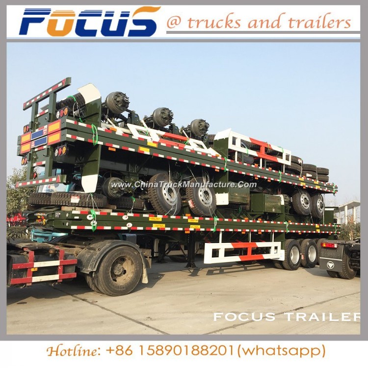Focus Container Chassis, 40FT Flat Bed Semi Trailer