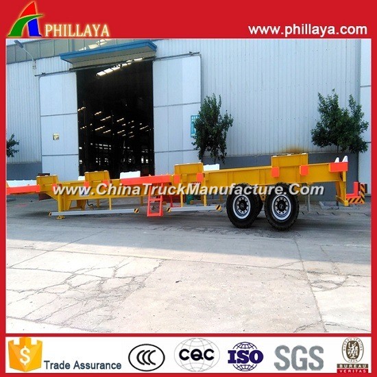 20FT 40FT 45FT Cimc Optional Skeletal Container Chassis Semi Trailer