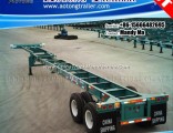 45 Feet Container Skeleton Semi Trailer, Extendable Chassis Semi Trailer
