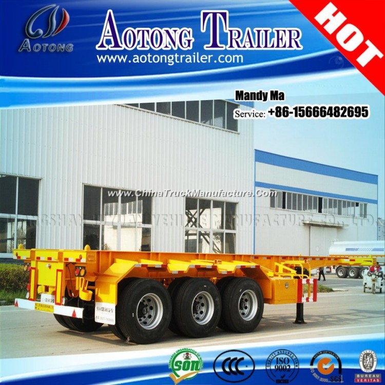 40 Feet Container Skeleton Semi Trailer, Chassis Trailer