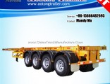 53ft Container Trailer Chassis, Skeleton Container Semi Trailer