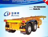 2 Axles Container Trailer, Skeletal Container Chassis Semi Trailer