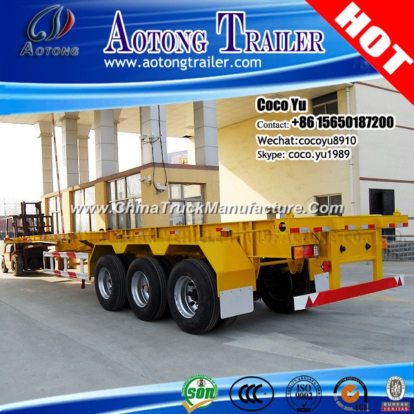Second Hand Used 40ft Container Chassis Trailer for Phillipines
