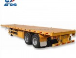 3-Axles 40FT Flatbed Container Semi-Trailer Cargo Trailer for Sale