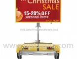 LED Advertising Board Variable Messsage Signs Portable Vms Trailer