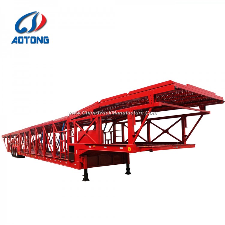 Aotong Brand 6/8units Car Carrier Trailers/ Transporter Trailer/Semi Trailer for Sale