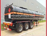 Heating Asphalt Semi Truck Tanker Bitumen Tank Semi Trailer