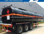 3 Axles Diesel Heating 30ton Bitumen Tanker Semi Trailer
