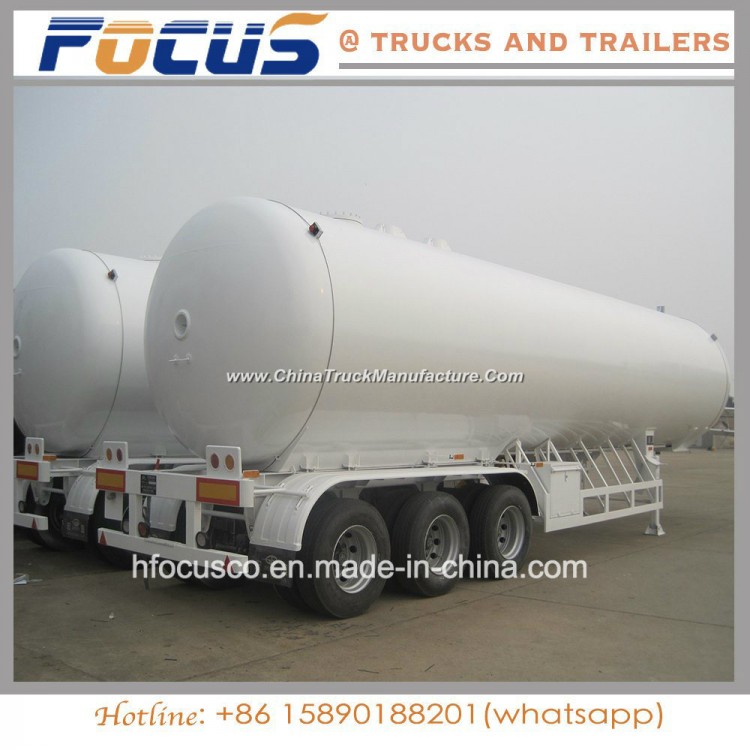 Customized 3 Axles Tanker Truck Trailer for Asphalt Bitumen