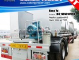 3-Axle Pitch Transport Tanker Truck Trailer with Insulating Layer