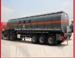 Large Volume Asphalt Tanker Trailer for Heating Bitumen Transport