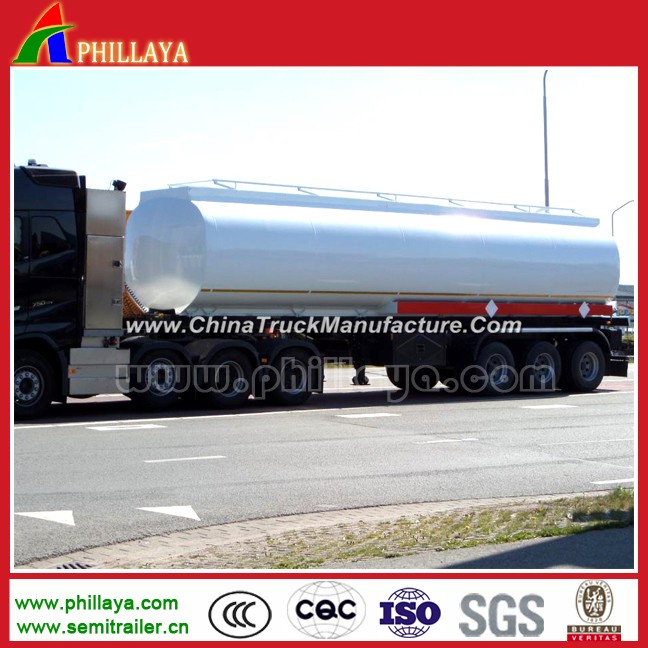 China 3 Axles 35-50cbm Diesel Petrol Fuel Tank Semi Trailer