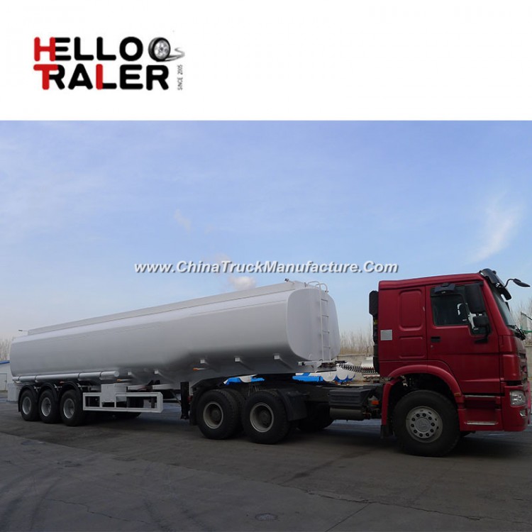 3 Axles Fuel Tanker Trailer 40000 Liters
