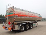 Aluminium Alloy Oil/Fuel/Gasoline Oil Tank/Tanker Truck Semi Trailer