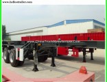2 Axles 20FT 40FT Frame Skeleton Container Semi Trailer Chassis