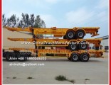 2 Axles 20FT Skeleton Type Container Trailer Chassis