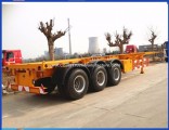 3 Axle 40ft Skeleton Container Chassis for Sale