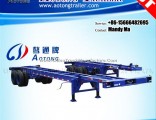 20FT 40FT Container Semi Trailer Chassis for Philippines