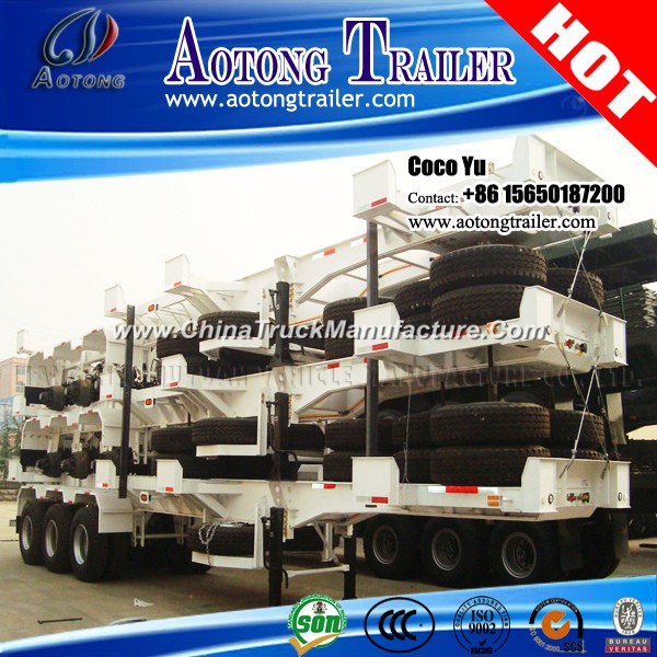 2/3 Axis Container Transport Trailer Chassis with ABS