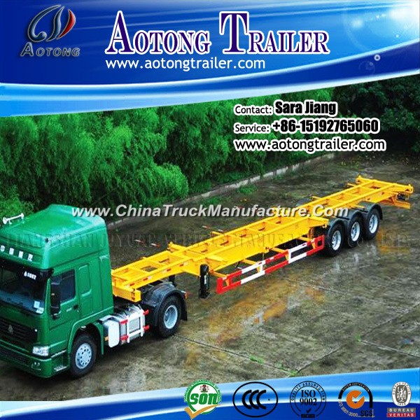 New Tractor Semi Trailer Chassis for Container Transport