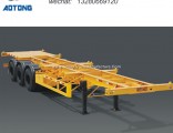 Aotong 20FT 40FT 45FT Semi Trailer Chassis for Container Transportation