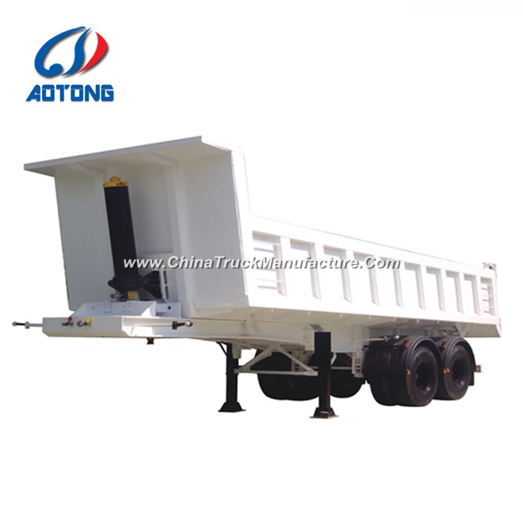 China 3 Axle Side Dump Semi Trailer/Tipping Trailer for Sale