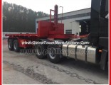 Direct Factory 2 Axles Tipping Flatbed Type Container Semi Trailer