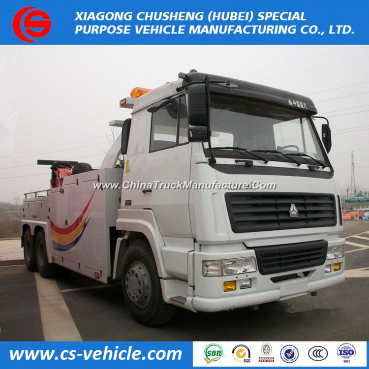 2018 Brand New Sinotruk HOWO Wrecker Tow Trucks 6X4 Recovery Truck for Sale