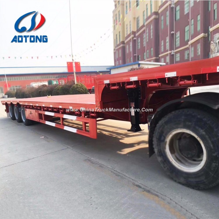 40 Feet 3 Axles Flatbed Trailer/Container Trailer for Sale