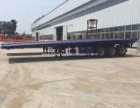 Tri Axle 40feet 40FT Flatbed Container Semi Trailer