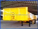 40ft Flatbed Curtain Semi Trailer From China Manufacturer