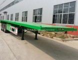 40feet 3 Axel Flatbed Trailer with Container Lock